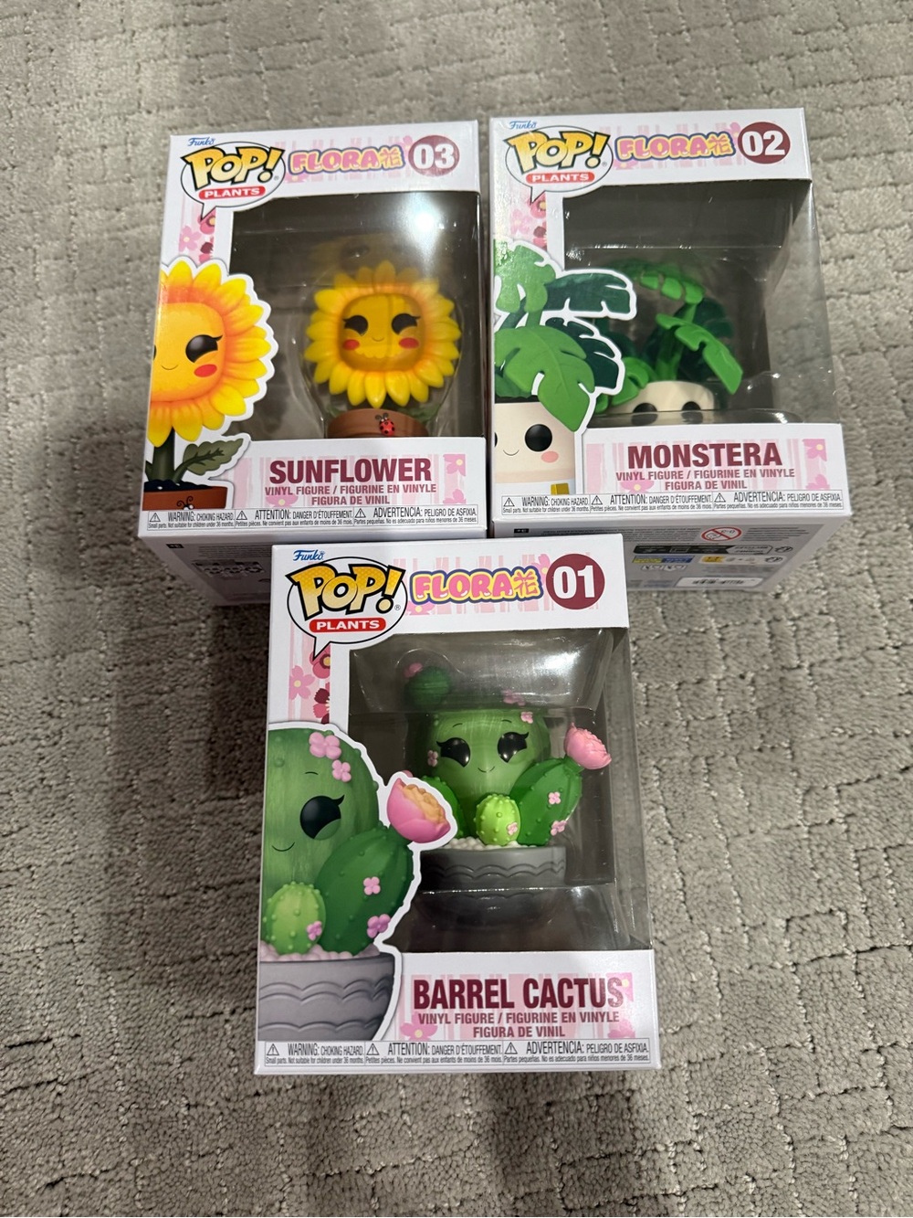 Flora Funko Pop Bundle of 3